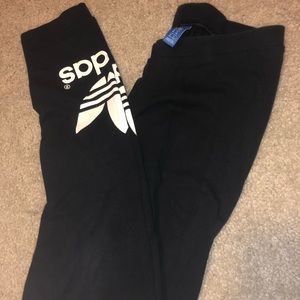 Adidas black leggings